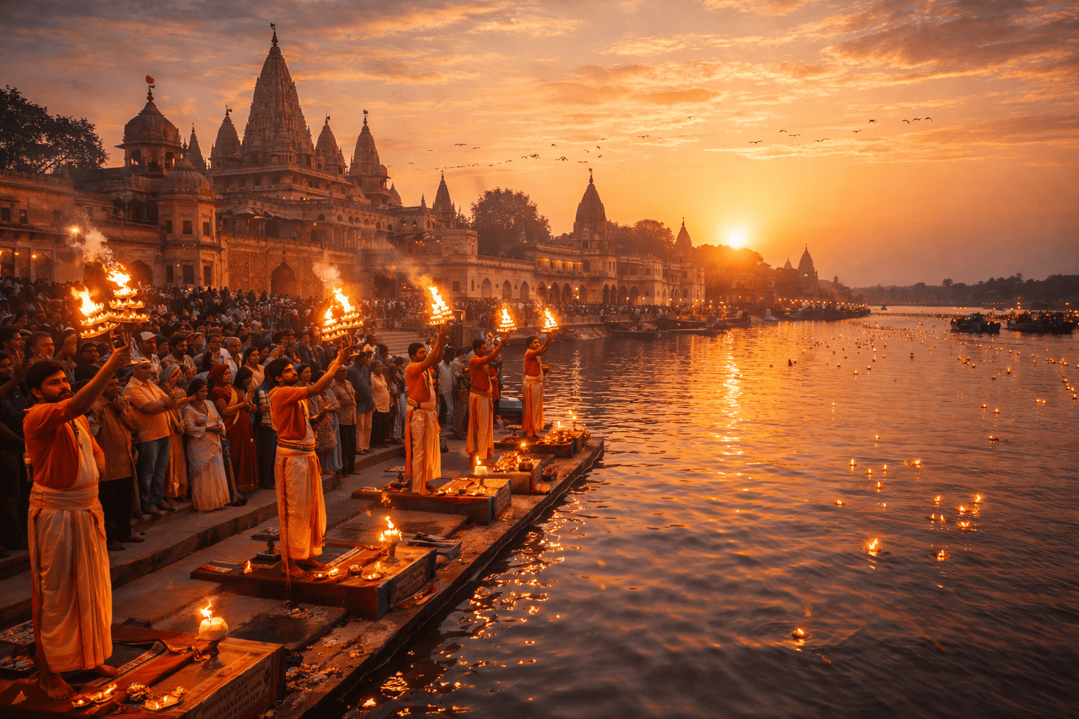 Ayodhya Ghat Aarti